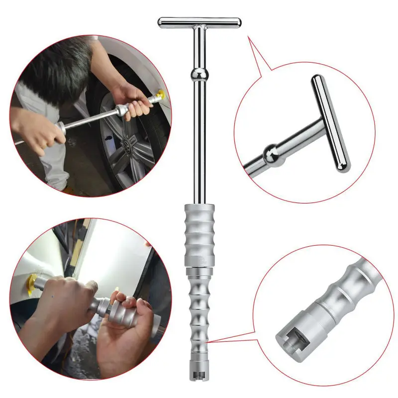 PDR Tools Hooks Stainless Steel Push Rods Dent Removal Car Body Dent Repair Reverse Hammer Paintless Dent Remover Crowbar Kit PDR Tools Hooks Stainless Steel Push Rods Dent Removal Car Body Dent Repair Reverse Hammer Paintless Dent Remover Crowbar Kit