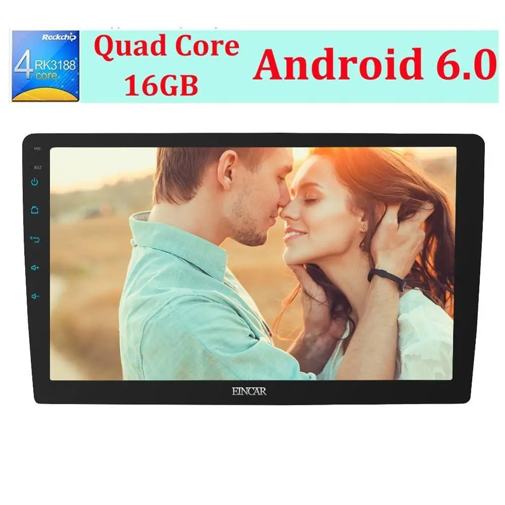 

Android 6.0 Car Stereo 10.1'' Double Din 2din Autoradio Head Unit Support GPS Sat Nav,Bluetooth ,Radio RDS,USB SD,3G 4G WIFI,OBD