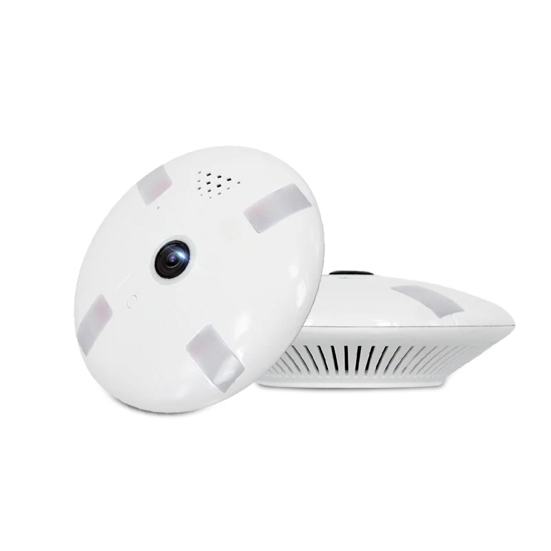 60 градусов рыбий глаз панорамная WIFI камера IP P2P Cam EC13B I6 H.264 IR ночное видение для