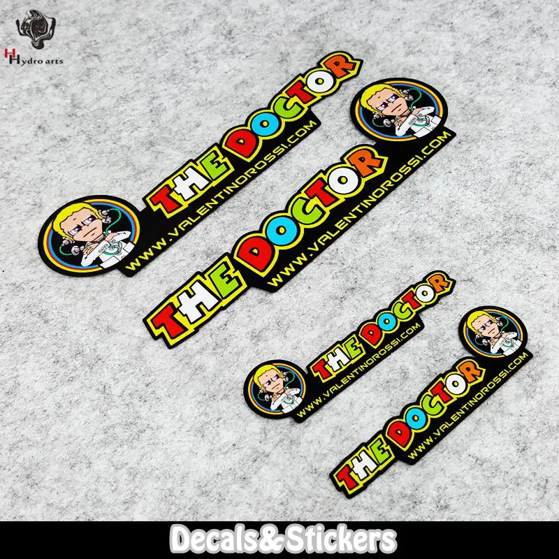 

NO.LN143 46# the Doctors 3M Material Reflective Stickers MOTO GP Car Sticker Decals Racing Stickers Motorcycle