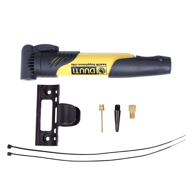 

Durable 4 Colors Reinforced Plastic Tyre Inflator Pump with Pressure Bike Accessorr Mini Portable Bicycle Pumps