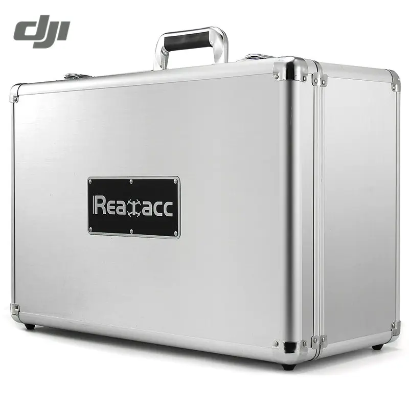 

DJI Phantom 4 Pro FPV Camera Drone Silver Realacc All Aluminum Portable Hardshell Suitcase Carrying Box Suit Case Bag