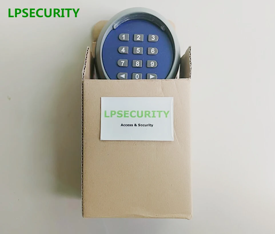 LPSECURITY 433 МГц Беспроводная настенная клавиатура для гаража/качели/раздвижные ворота открывалка/беспроводной кнопочный переключатель с приемником