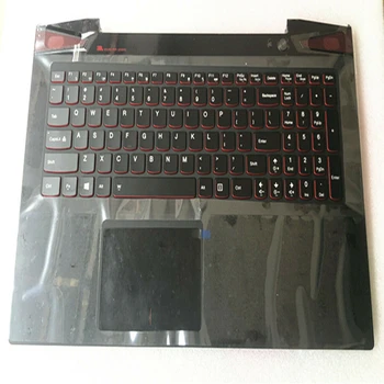 شراءجديد لينوفو Ideapad Y50-70 الولايات المتحدة الخلفية لوحة المفاتيح الحافة لوحة اللمس Palmrest العلوي
