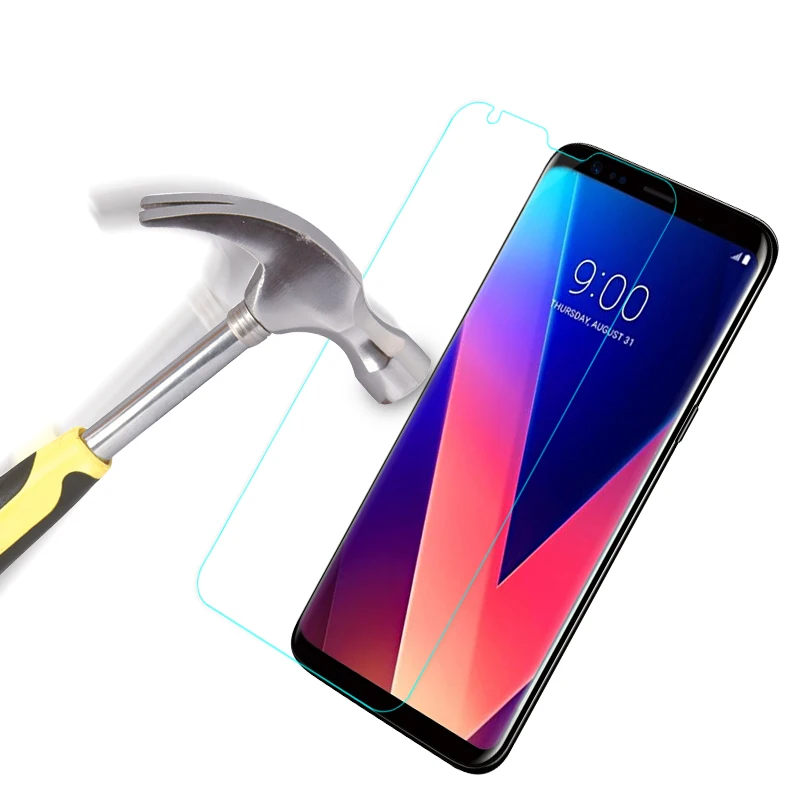 Baixin закаленное стекло для LG V30 ультра тонкий 2.5D 9H защита экрана против