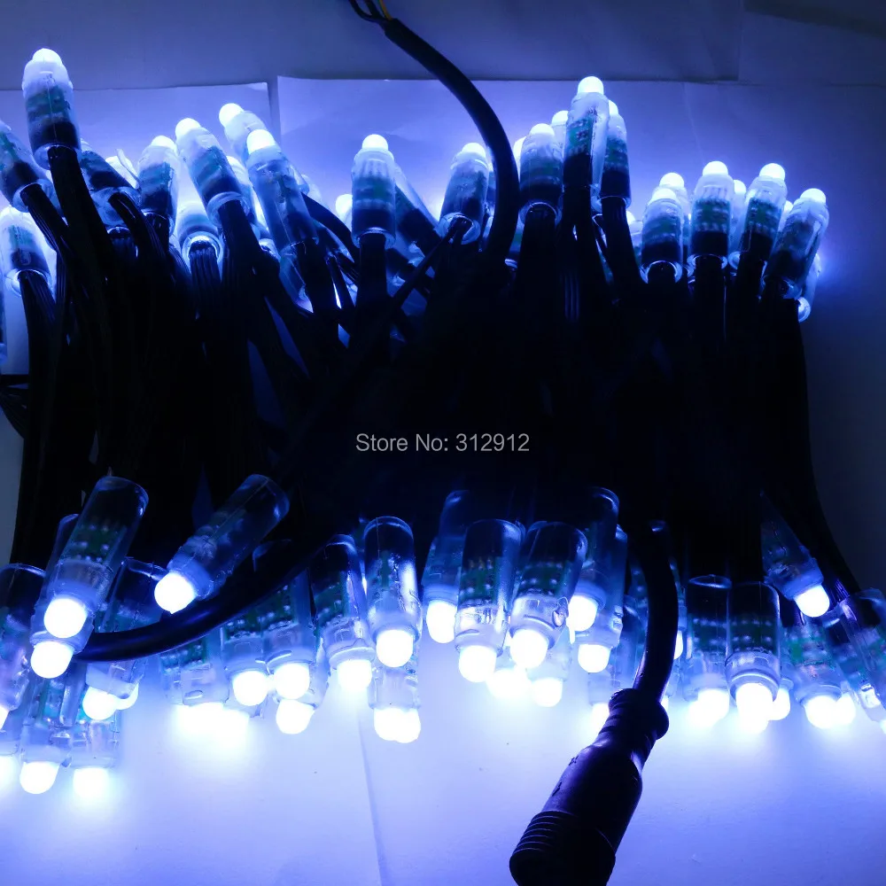 12 В постоянного тока 100 узлов/нитка узлы RGB разбрасывания номинал IP68 24 Вт
