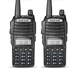 2 шт baofeng UV-82 136-174 МГц 400-520 МГц Частота рация cb трансивер с FM 25 станций радио коммуникатор в Москву