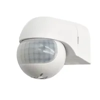 Système d'alarme de sécurité domestique 30M, capteur de mouvement infrarouge PIR extérieur à 180 degrés, détecteur de mouvement, interrupteur d'éclairage automatique 5