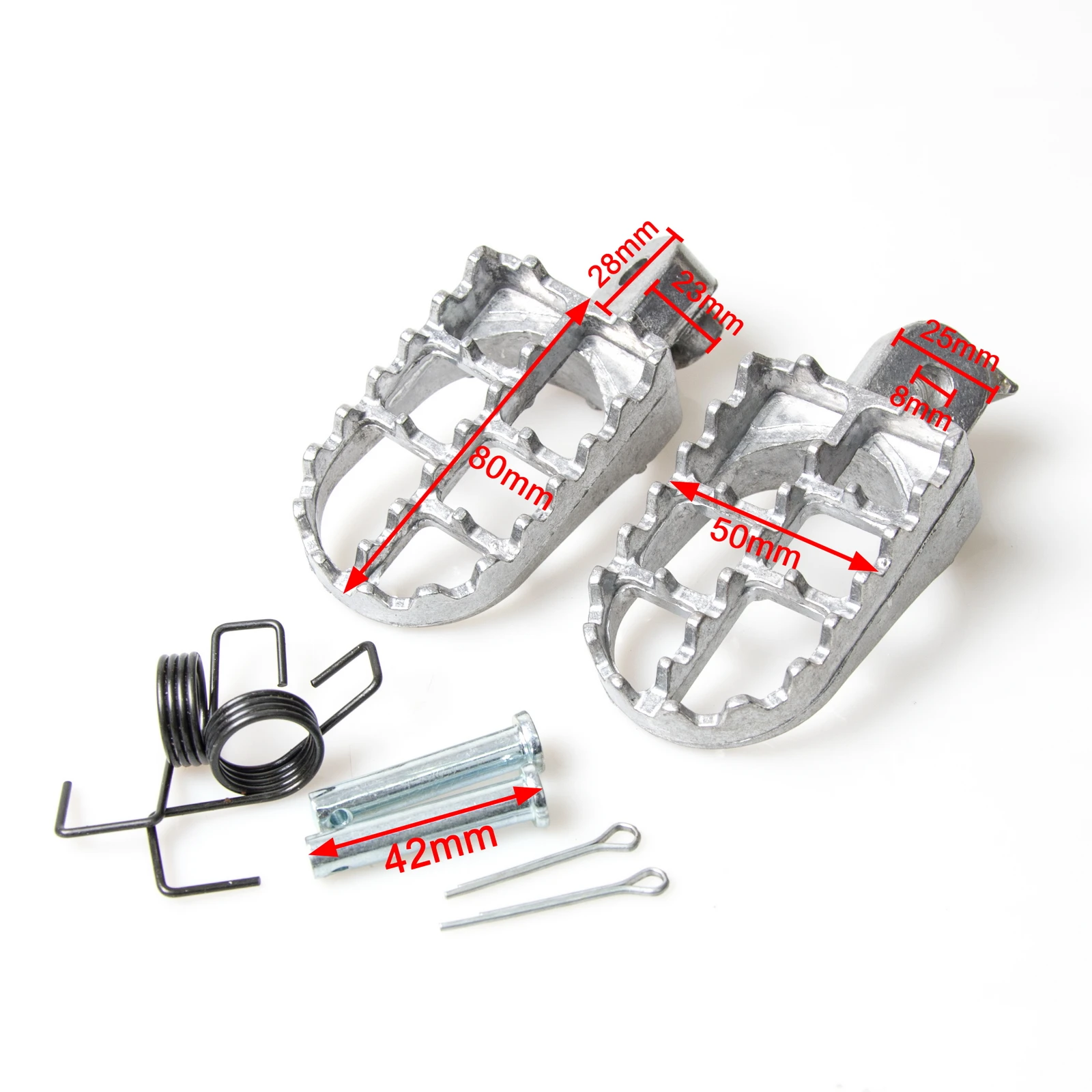 

Foot Rests Pegs Footpegs For Honda XR50R CRF50 CRF70 CRF80 CRF100F CRF 50 70 80 100F XR 50R For Yamaha PW50 PW80 TW200 Dirt Bike