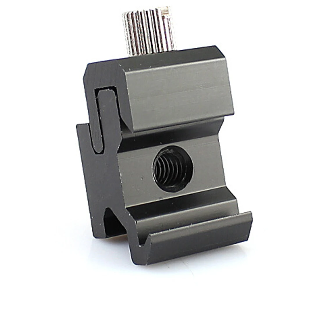 

Camera Metal Cold Shoe Hot Shoe Flash Bracket Mount Adapter With 1/4 Tripod Screw To Light Stand Tripod