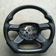 Рулевое колесо из углеродного волокна и кожи для Audi A6