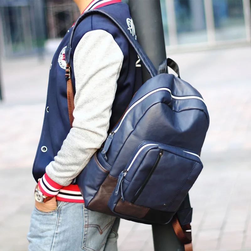 

Men's Backpack Men's Bag High School Student Bag Outdoor Backpack Computer preppy style Casual Women's Back Bag