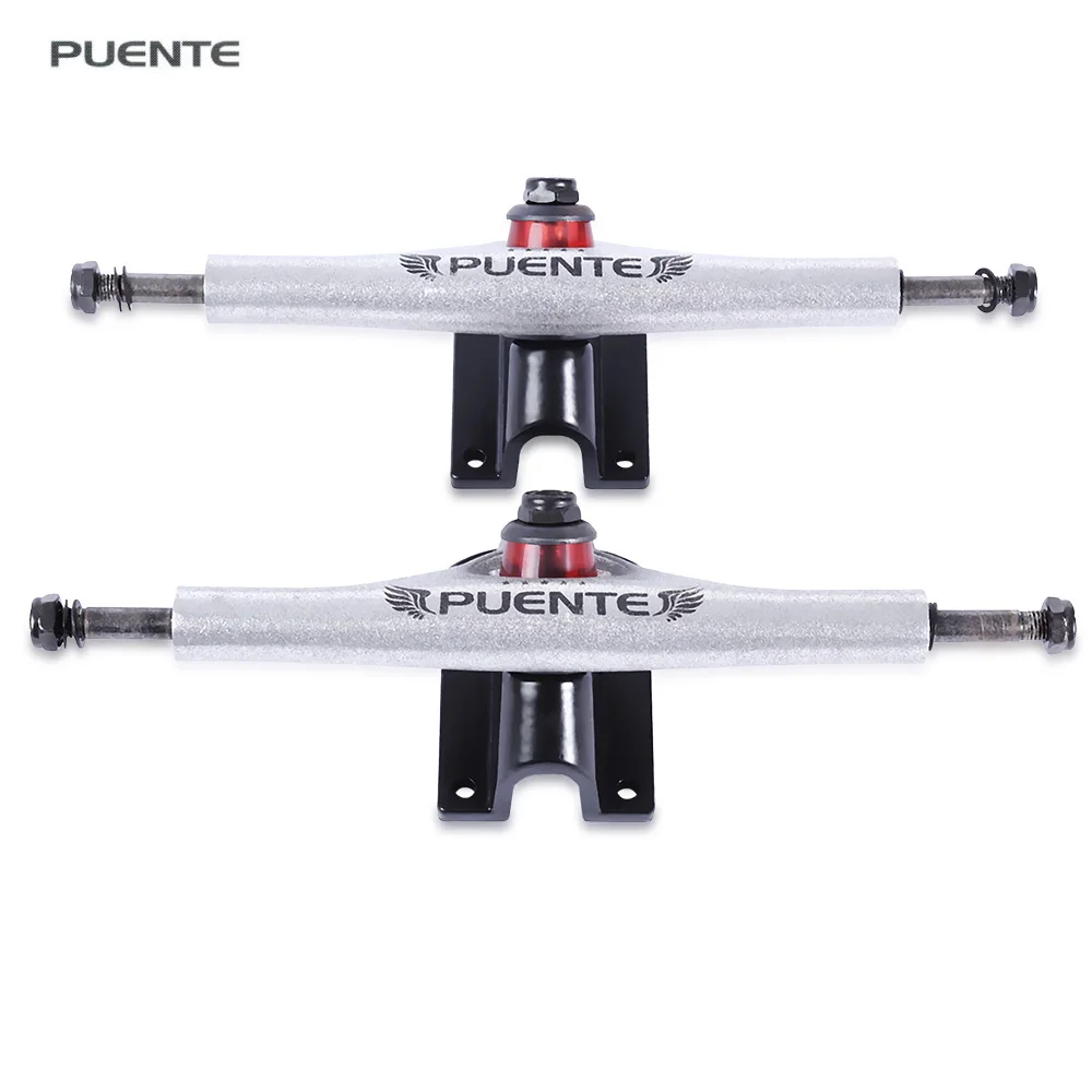 

PUENTE New 2pcs Generic 7 Inch Skateboard Truck Accessory For Mini Cruiser Skateboard Longboard Skateboard Trucks