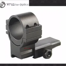 Векторная оптика тактический 30 мм красный точечный прицел низкий и высокий кронштейн кольца подходит Вивер Пикатинни 21 мм база