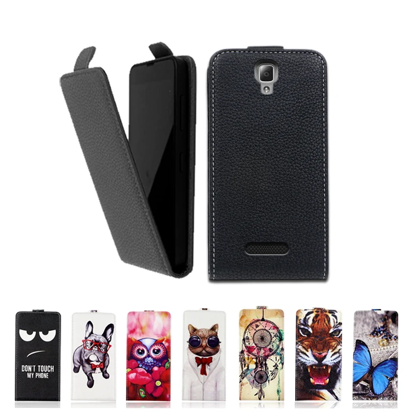 

Phone Bags & Cases drawing cartoon filp leather case for Lenovo A2010 A 2010 A2010-A with TPU case
