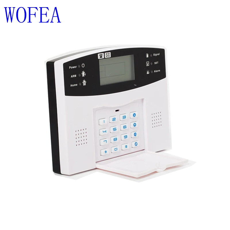 WOFEA Русский Английский Испанский Франция голос умный дом безопасности GSM
