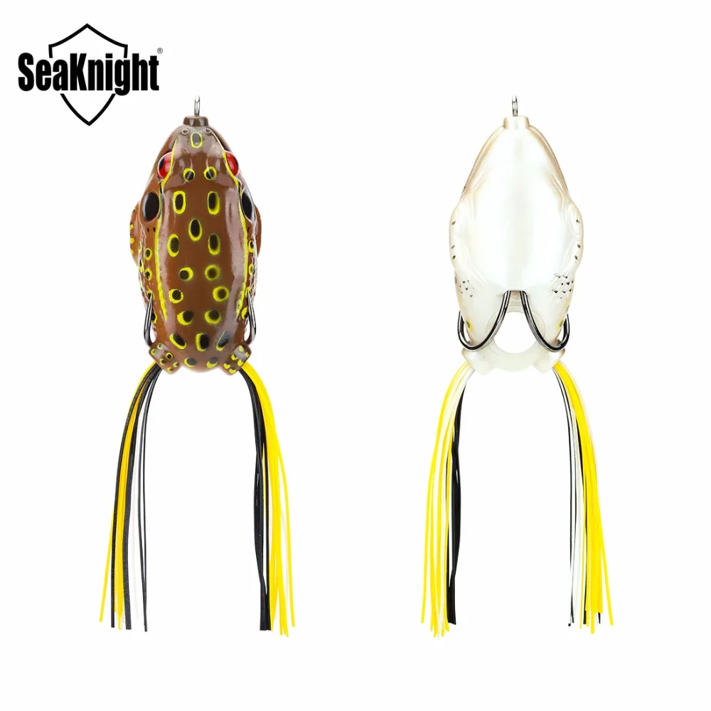 SeaKnight SK401 Topwater лягушки 21 г 65 мм/13,5 г 55 мм 1 шт. плавающая приманка для рыбалки Мягкие приманки Blackfish рыболовные приманки рыболовные снасти