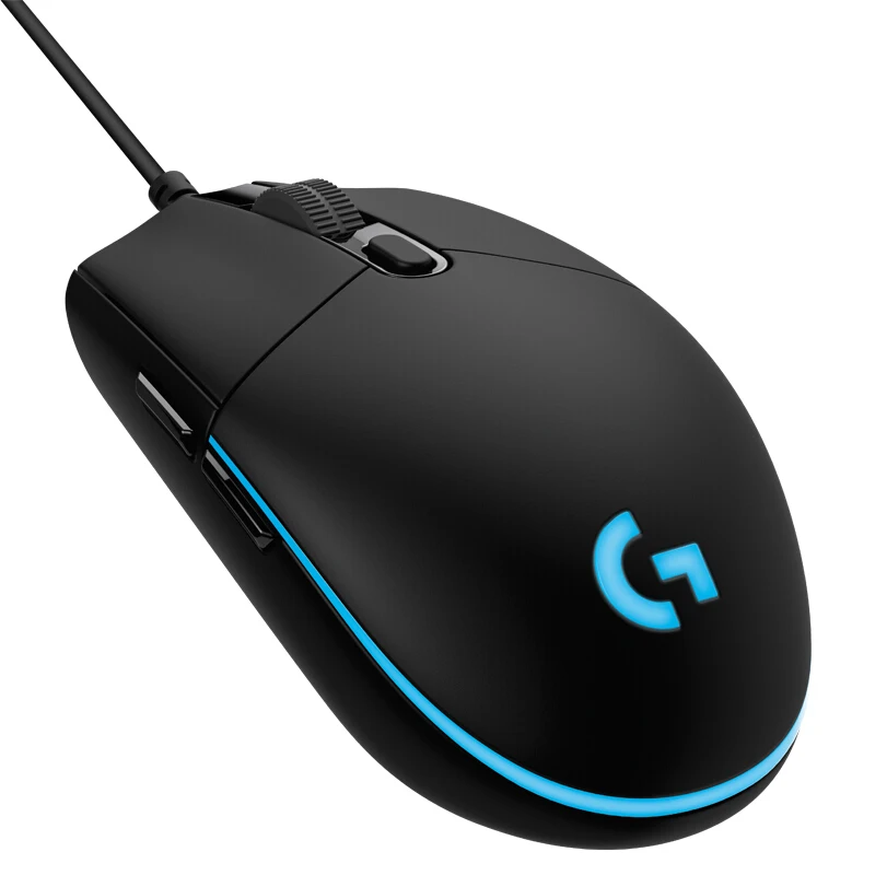 Профессиональная игровая мышь logitech G Pro для электронных видов спорта, проводная мышь с героем 16K RGB для геймеров, использующих мышь