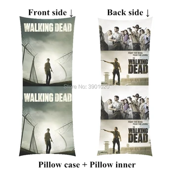 

New Walking Dead long Body Pillow including inner home birthday customize Gifts