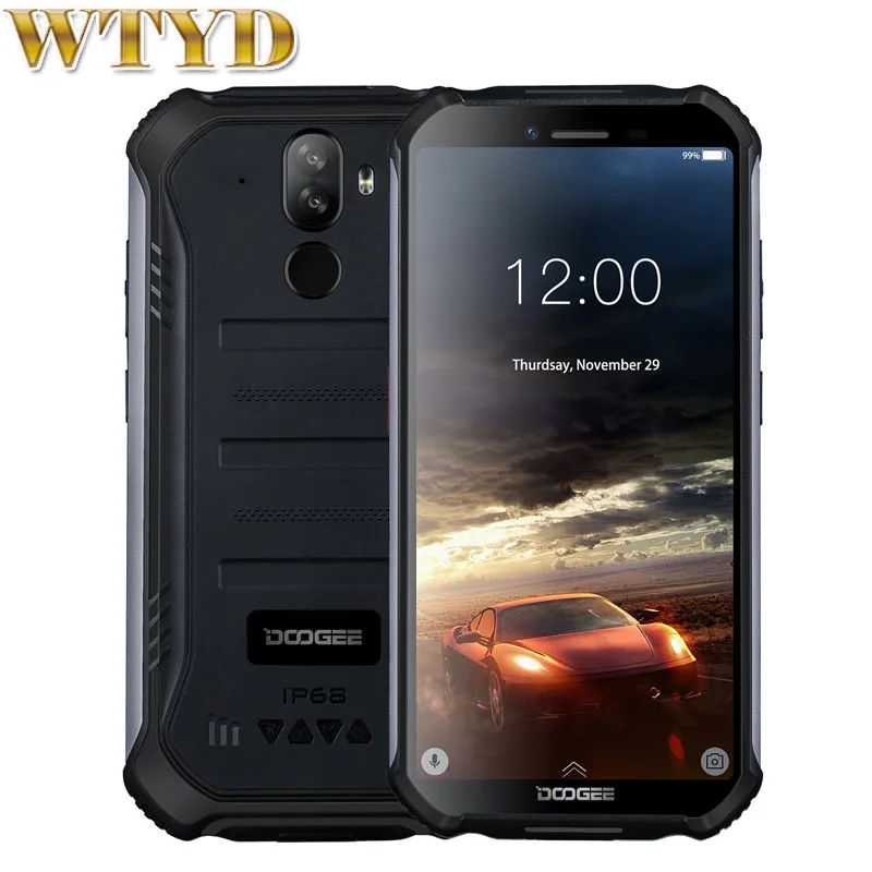 DOOGEE S40 смартфон с 5 дюймовым дисплеем четырёхъядерным процессором MT6739 ОЗУ 2 Гб ПЗУ