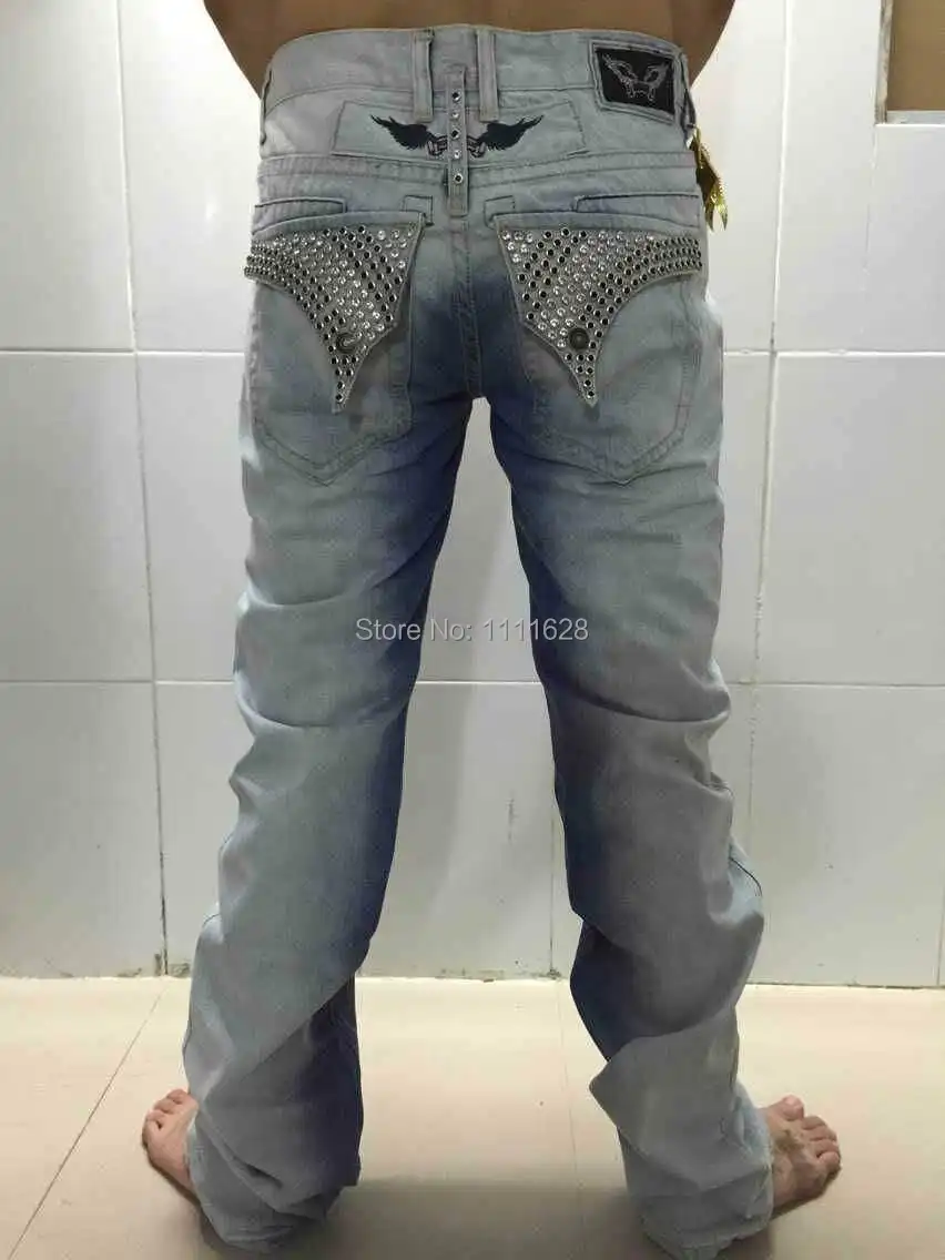 2015 New Blue Robin jeans mens robin 