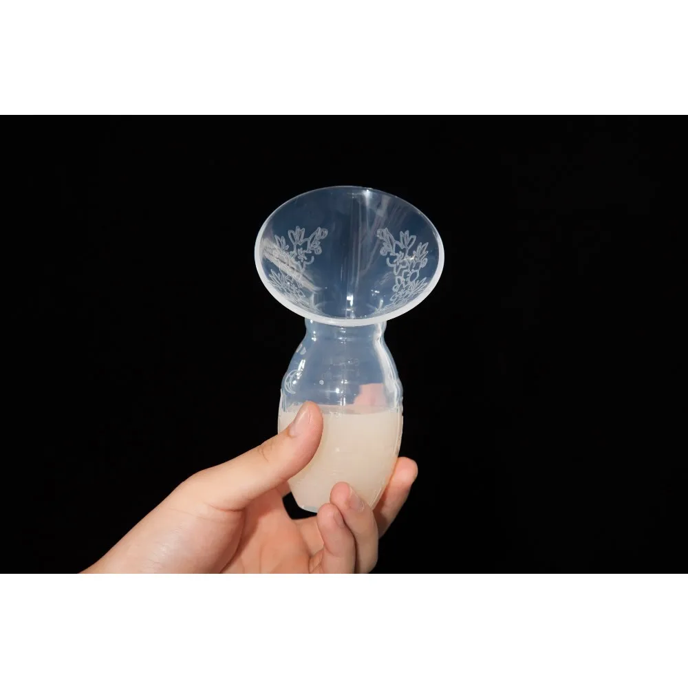 

Breast Pumps Manual Silicone baby milk breast pump easy to carry Breast Pump Accessories pattern breast feeding bottle feed