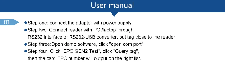iso18000-6b6c desktop uhf rfid reader RS485(5)