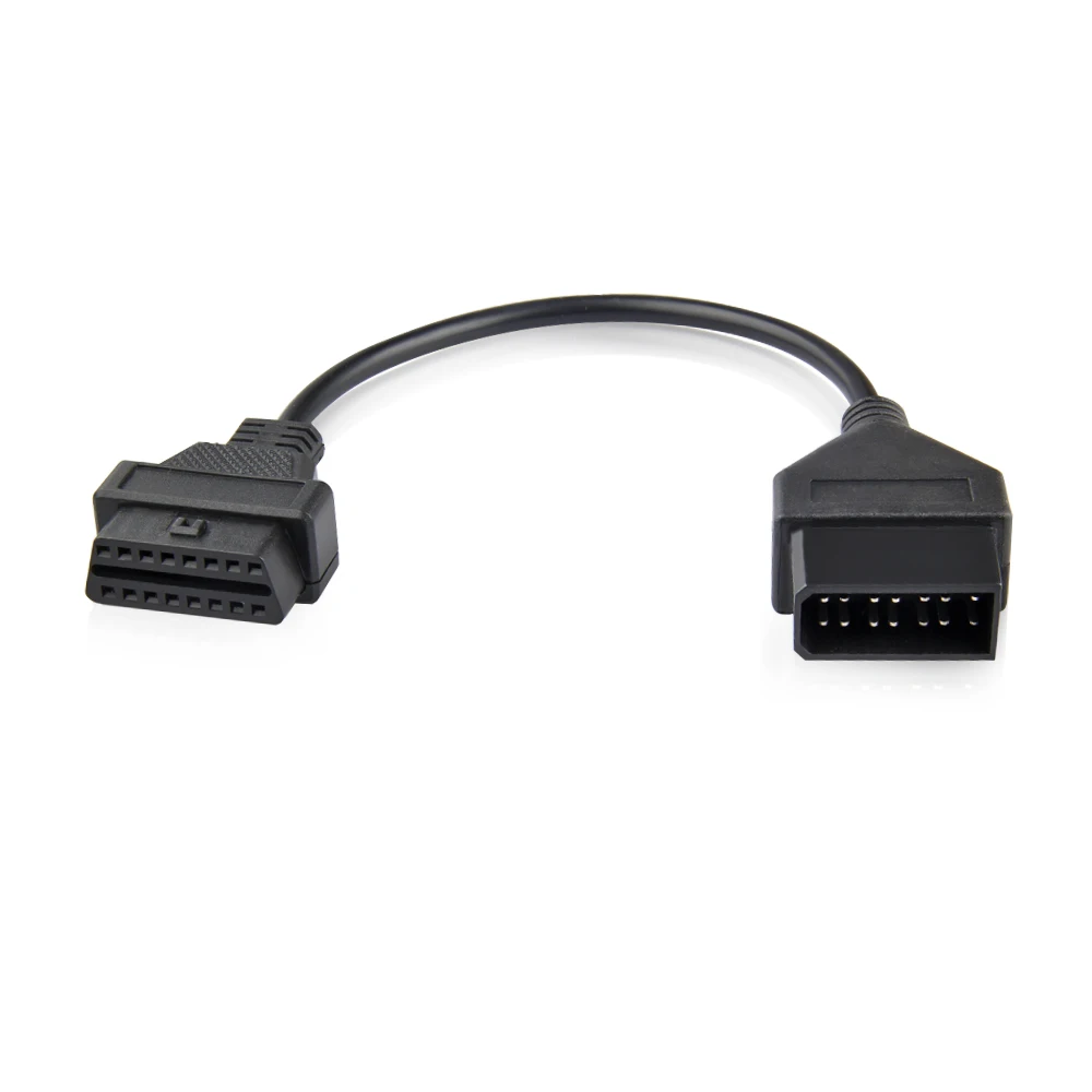 Кабель адаптер OBD2 для Nissan 14 Pin к OBD OBDII 16 гнездовой разъем диагностического кабеля