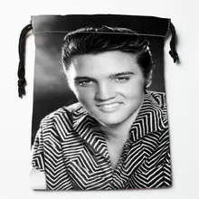 J&w4 New Elvis Presley Custom Printed receive Bag Compression Type drawstring bags size 18X22cm W725&JYe4