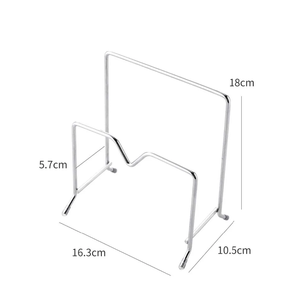 Кухонная полка из нержавеющей стали держатель разделочной доски сковорода крышка стеллаж для хранения горшок крышка Органайзер подставка шкаф-органайзер для кухни