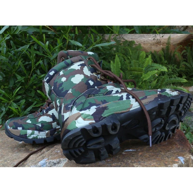 CUNGE Outdoor Tactical Sport Men's Shoes Waterproof Hiking Shoes Male Outdoor Winter Hunting Boots Mountain Shoes Men Army Boot