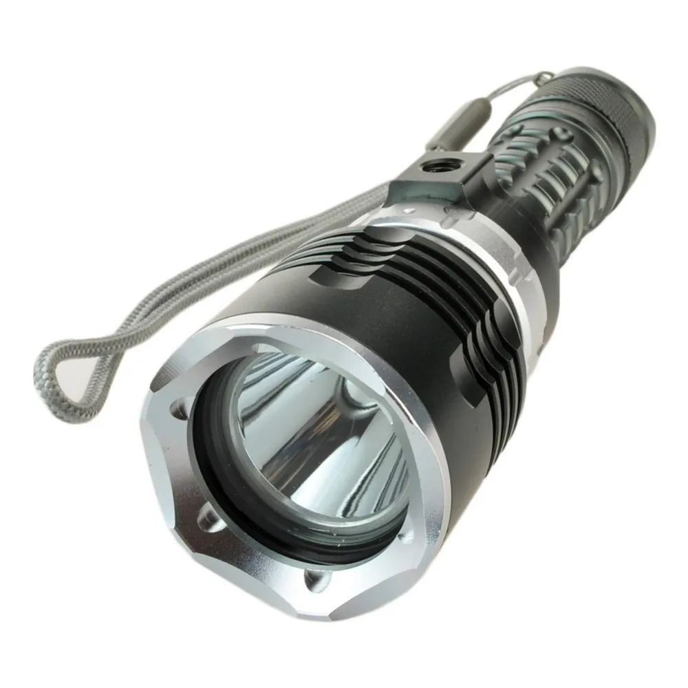 Scuba Diving Light Waterproof Diver LED Flashlight Underwater 70m