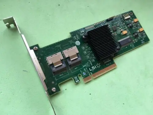  RaidStorage Avago LSI SAS 9210-8I LSISAS2008-IT Modus Original 8 port HBA JBOD SFF8087 Mini-SAS 6 g