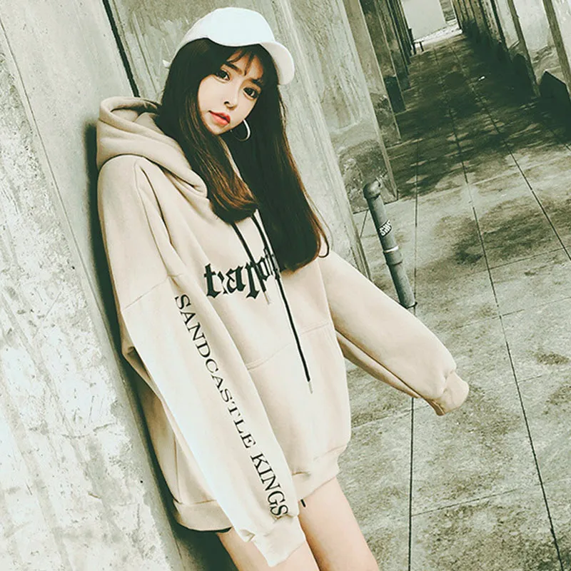 

Women Oversize Hoodie Harajuku Autumn Winter Girls Pullover Long Sleeve Tops NYZ Shop