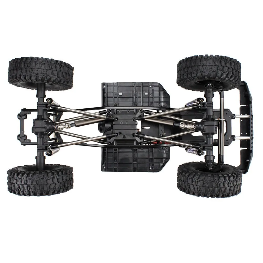 MEREPACCOR 313 мм 12 3 "колесная база собранная рама шасси для 1/10 RC Crawler Car SCX10 II 90046
