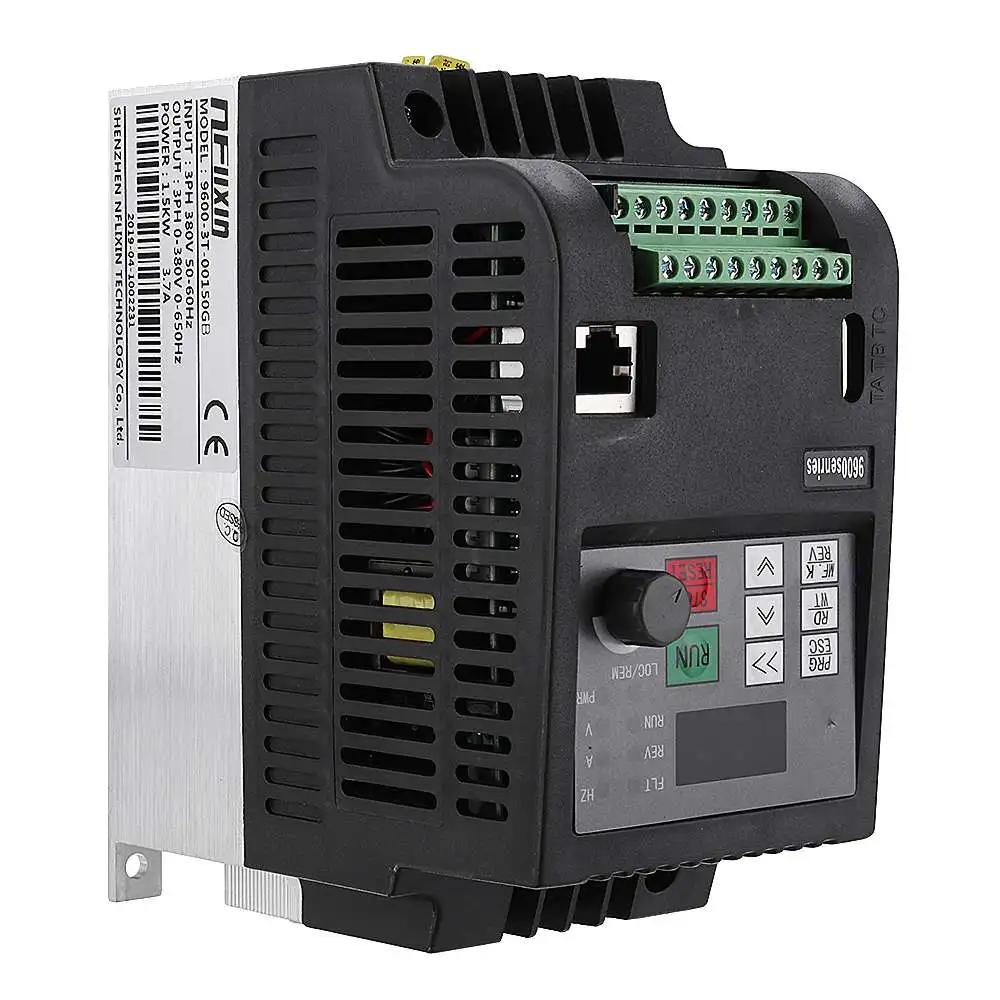 

AC 220V Frequency Converter 1.5KW/2.2KW Variable Frequency Drive Converter VFD Speed Controller Converter