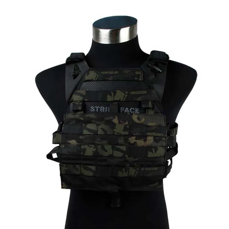 

TMC3113-MCBK Lightweight Multicam Black JPC2.0 Tactical Vest Jump Plate Carrier 2.0 MARITIME Ver.