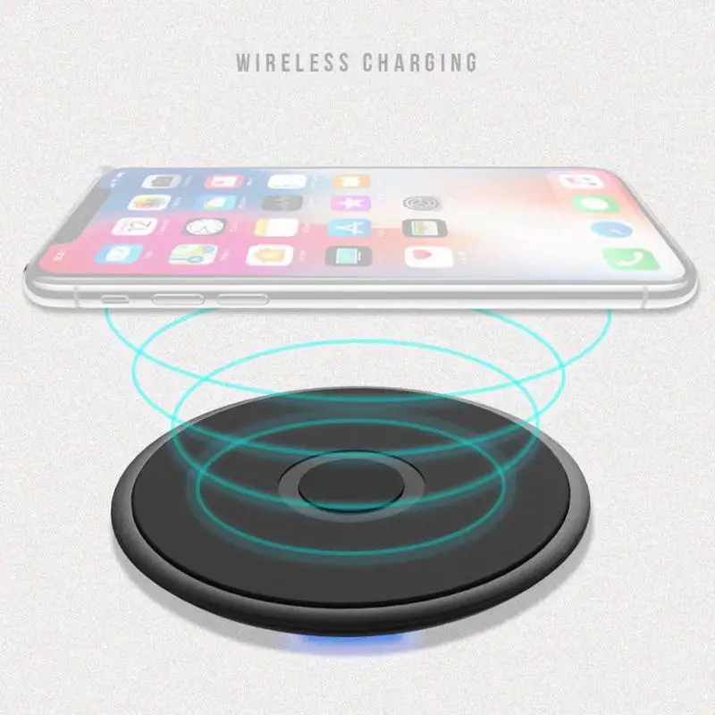 

Qi Wireless Quick Charger 10W 7.5W 5W Fast Charging For iPhone XS/XR/X/8 Samsung S9/S8 Xiaomi Huawei Vivo