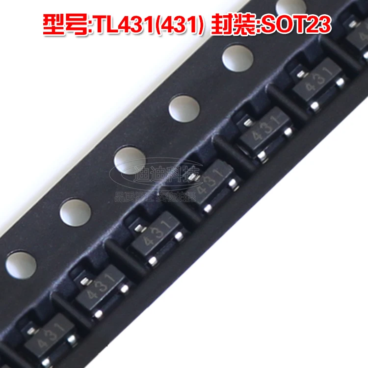 The new TL431 SOT 23 silk screen 431 SMD transistor 0.5% precision ...