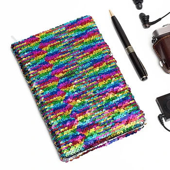 Easily Reversible Rainbow to Silver Journal for Brilliant Ideas, Long Year Planning, Well Noting & Good Memories & Wonderful W