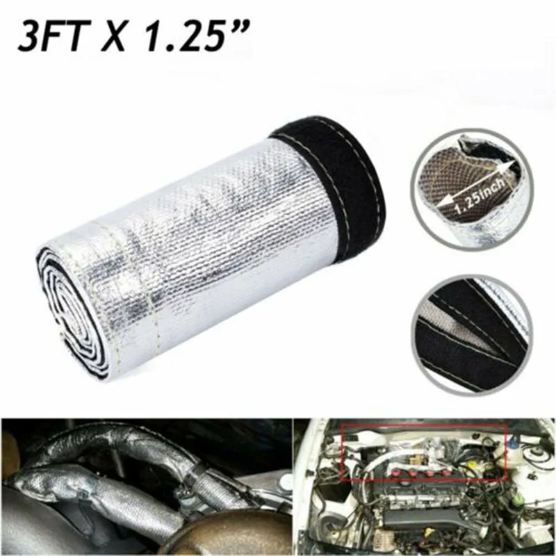 

2019 1M Insulation Metal Heat Shield Sleeve Wire Hose Protection Cover CSL88