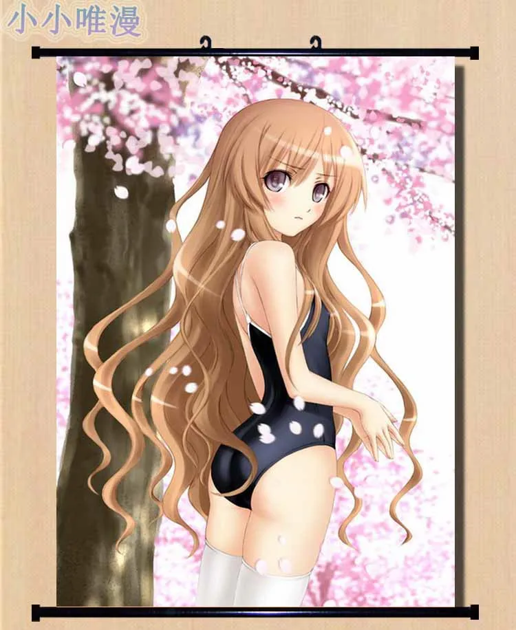 

Japanese Anime TIGERxDRAGON! Aisaka Taiga & Ryuji Takasu & Ami Kawashima Home Decor Wall Scroll Poster Decorative Pictures
