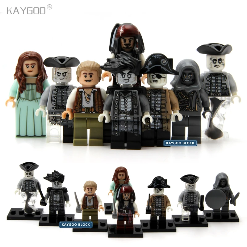 Kaygoo 8pcs PG8048 Pirates of the Caribbean Lesaro Captain Jack Edward Mermaid Davy Jones Buildng Blocks Lepin Baby Kids Toys baby-brick : image Kaygoo 8pcs PG8048 Pirates of the Caribbean Lesaro Captain Jack Edward Mermaid Davy Jones Buildng Blocks Lepin Baby Kids Toys baby-brick