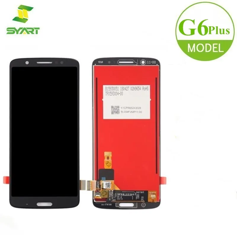 

For Motorola G6 Plus LCD Display With Touch Screen Digitizer Assembly + Free Tools For Moto G6Plus XT1926 5.93 Inch LCDs Screen