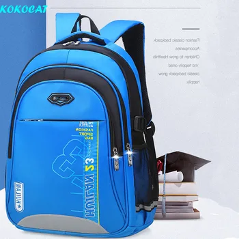 

KOKOCAT Backpack Children School Bags Girl Boy Cartoon Kid Satchel Backpacks Schoolbags Primary School Backpack Enfank Bookbag