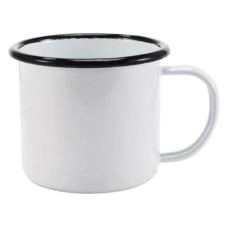 кружка железная эмалированная