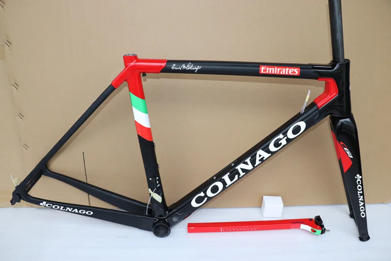 Новинка 2019 красные черные T1100 Colnago C64 карбоновые шоссейные рамы с UD глянцевые 48 50 52