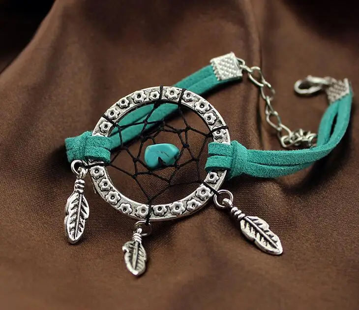 Popular Silver Plating Jewelry Indian Dream Catcher Charm Bracelet New Dream Catcher Charm Bracelet Popular Silver Plating Jewelry Indian Dream Catcher Charm Bracelet New Dream Catcher Charm Bracelet