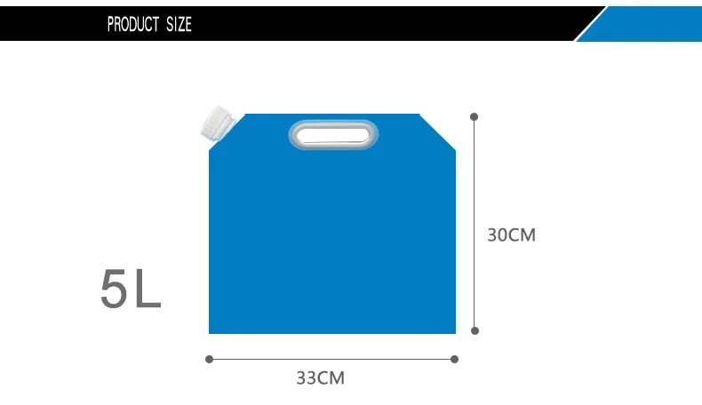 5L/10L открытый мешок воды портативный большой емкости портативный мешок воды открытый альпинизм складной мешок воды кемпинг