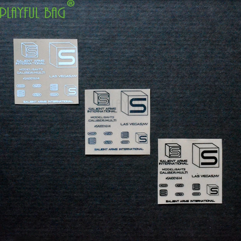 

Metal waterproof DIY sticker Jinming 8 generation for M4 water bomb SCAR Le Hui 416 2nd generation new Will g36 AK74 L13